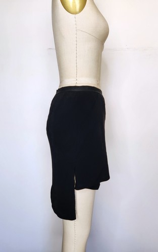 Rick Owens Black Skort Shorts Skirt Layer Unisex made in Italy Sz 40 US 6 - Picture 7 of 16