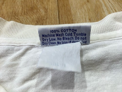 Vintage 90s Paul McCartney T Shirt Large New World Tour Graphic Band White - Picture 11 of 19