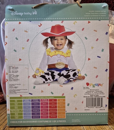 Jessie Disney Toddler Baby Child Costume Halloween Toy Story (12-18 Month) New - Picture 2 of 3