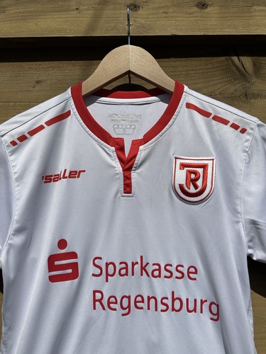 Jahn Regensburg 2018-19 Home Football Shirt (S) - 第 3/3 張圖片