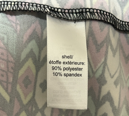 Abito tubino Maurices donna M motivo geometrico azteco RN 51983 vestito da uscita - Foto 7 di 8