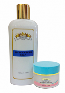 Ingrown Hair Kit Contains Bleach Cream Soap And In Grown Hair Gel