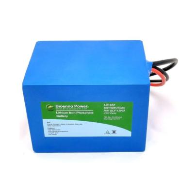 Bioenno Power BLF-1209A 12V 9Ah LFP LiFePO4 Battery - 12A Max Discharge