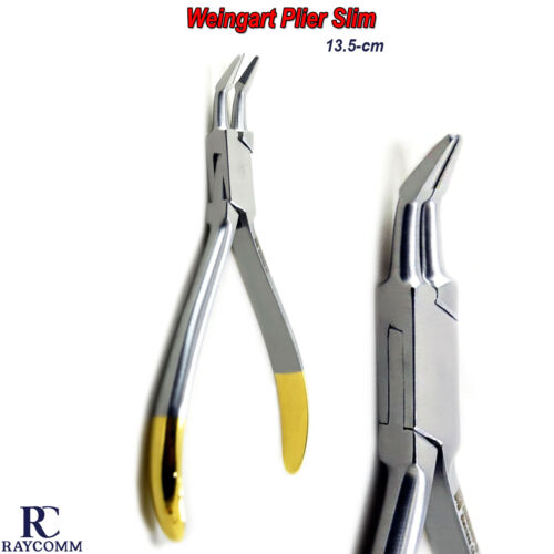 Orthodontic TC Weingart Pliers Slim Arch Wire Braces Bending Holding Dental New - Bild 5 von 5
