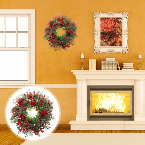 Weihnachtskränze Weihnachten Kaminkranz Hängegirlande Kranz Winterkranz - Bild 10 von 12