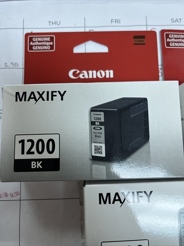 Lot of 3 Cannon MAXIFY Black Ink Cartridge - Picture 2 of 3