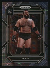 Sanga 2023 Panini Prizm WWE #117 WRESTLING Card