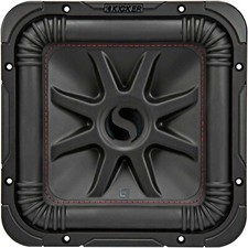KICKER 45L7R102 CAR AUDIO 10" L7R SUBWOOFER QUADRATO SUB WOOFER DVC 2 OHM L7R102