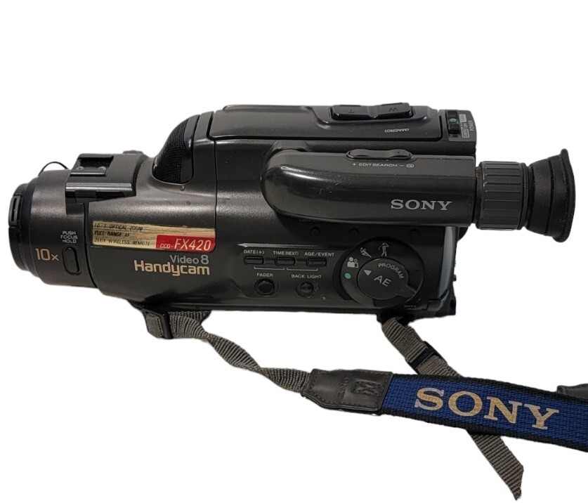 a*s様 動作品　SONYvideoHi8ビデオカメラHandycam　CCD- Amazon | SONY ソニー CCD-TRV66K ハイエイトビデオカメラ