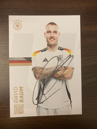 David Raum AK Autogrammkarte DFB EM 2024 Original Signiert LOOK NEU TOP