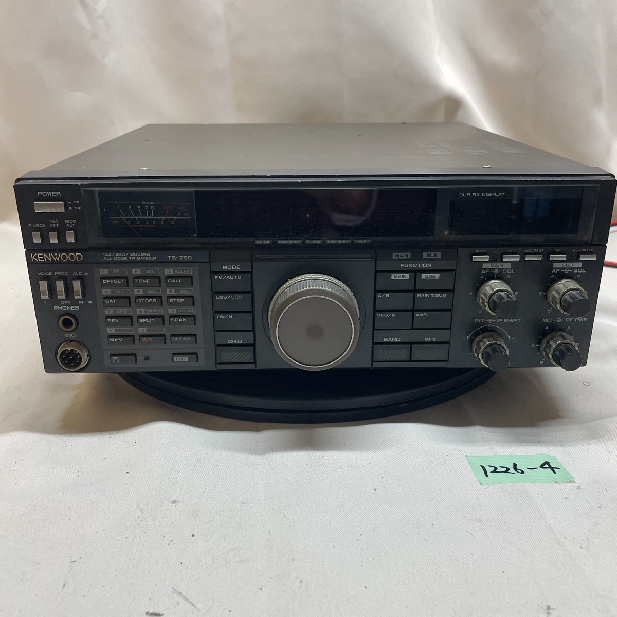 中古　KENWOOD TS-790 144/430MHz トランシーバー難あり KENWOOD TS-790 10W 144/430MHz All Mode Transceiver Ham Radio