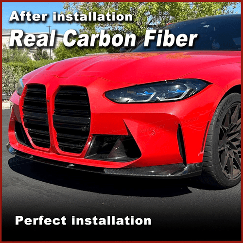 Carbon Frontspoiler Frontlippe Spoilerschwert Passt für BMW G80 M3 G82 G83 M4  - Bild 5 von 8