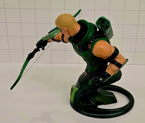 DC Collectibles - DC Comics Super Heroes - Busto Freccia Verde (Jim Lee) 2014 - Foto 8 di 14