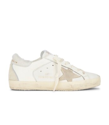 golden goose Superstar hair-calf heel sneaker White Cream