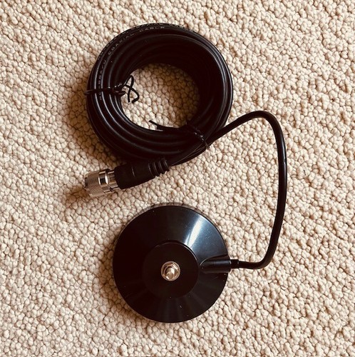 3.5" Low Profile Magnetic Mount 17ft cable - Zdjęcie 2 z 3