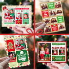 Personalised Christmas Cards Pack - Xmas Photo Family Greeting Card