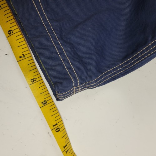 VTG 90's Y2K Johnny Blaze Shiny Blue Jeans Baggy Hip Hop Wide Leg sz 42 - Picture 10 of 10
