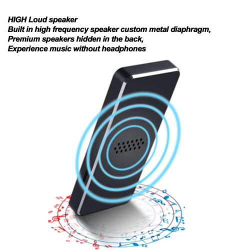 Music Player 2" HD Screen Noise Reduction BT FM Radio HiFi MP3 Player Portable - Picture 7 of 20