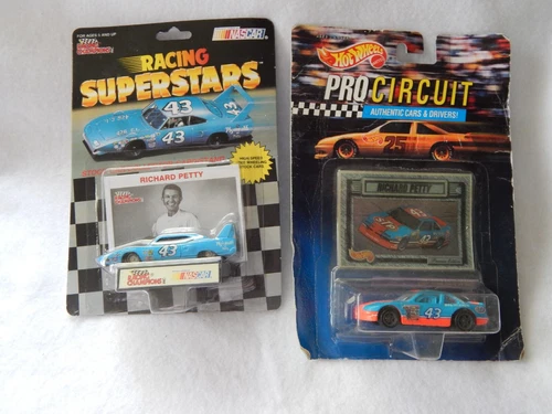 1991 Racing Superstars & 1992 Hot Wheels Pro Circuit Richard Petty #43