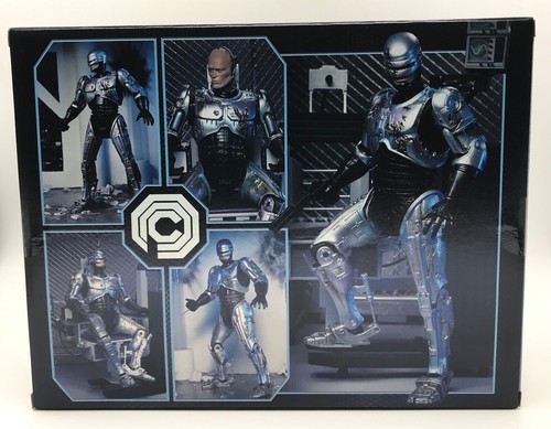 ROBOCOP BATTLE DAMAGE WITH CHAIR Ultimate Action Figure 18cm 7'' Neca Reel Toys - Imagen 3 de 12