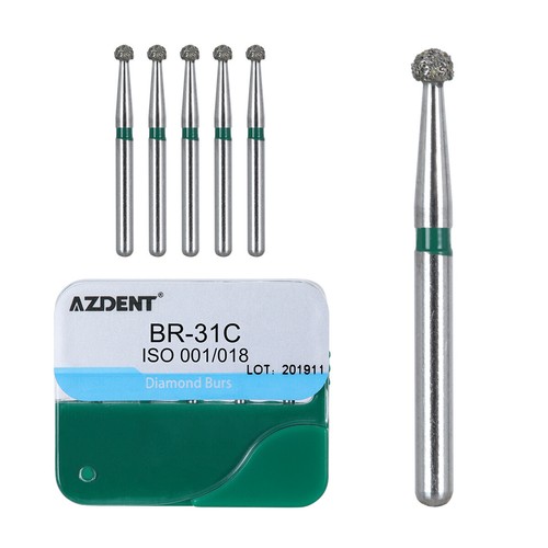 100 piezas bolsos dentales de diamante FG para pieza de mano de alta velocidad mediana FG 1,6 mm AZDENT EE. UU. - Imagen 10 de 16