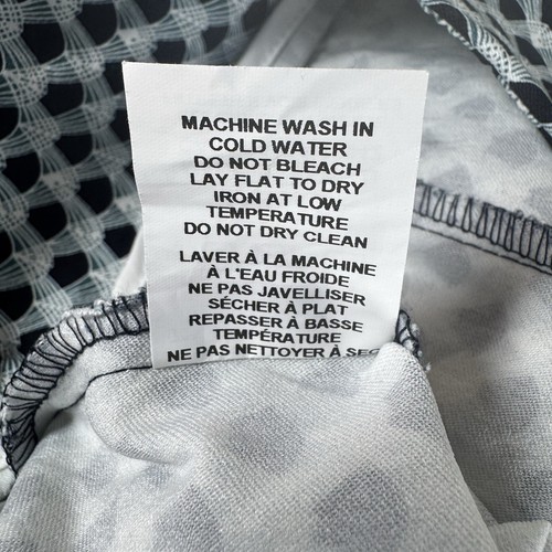 Margaret M Bleistiftrock Damen klein schwarz weiß Geometrisches Muster Stretch adrett Büro - Bild 10 von 11