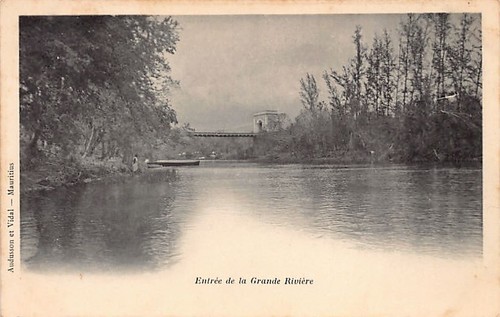 Ile Maurice - Entrée de la Grande Rivière - Hrsg. Audusson et Vidal - Bild 1 von 2