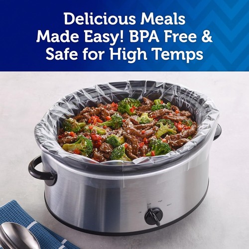 Reynolds Kitchens Slow Cooker Liners Regular Fits 3-8 Quarts 20 Count - Picture 3 of 8