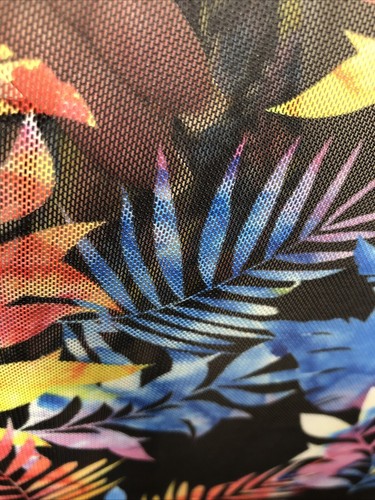 NWOT Swimsuits For All 26/28 Quincy Mesh Sheer Hi Low Floral Swim Cover Up Dress - Picture 11 of 14