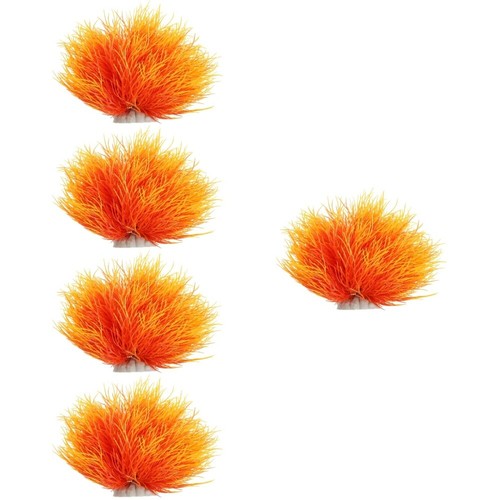 Set of 5 Décorations De Plantes achats Simulées Fausses Pour Aquarium D'aquarium