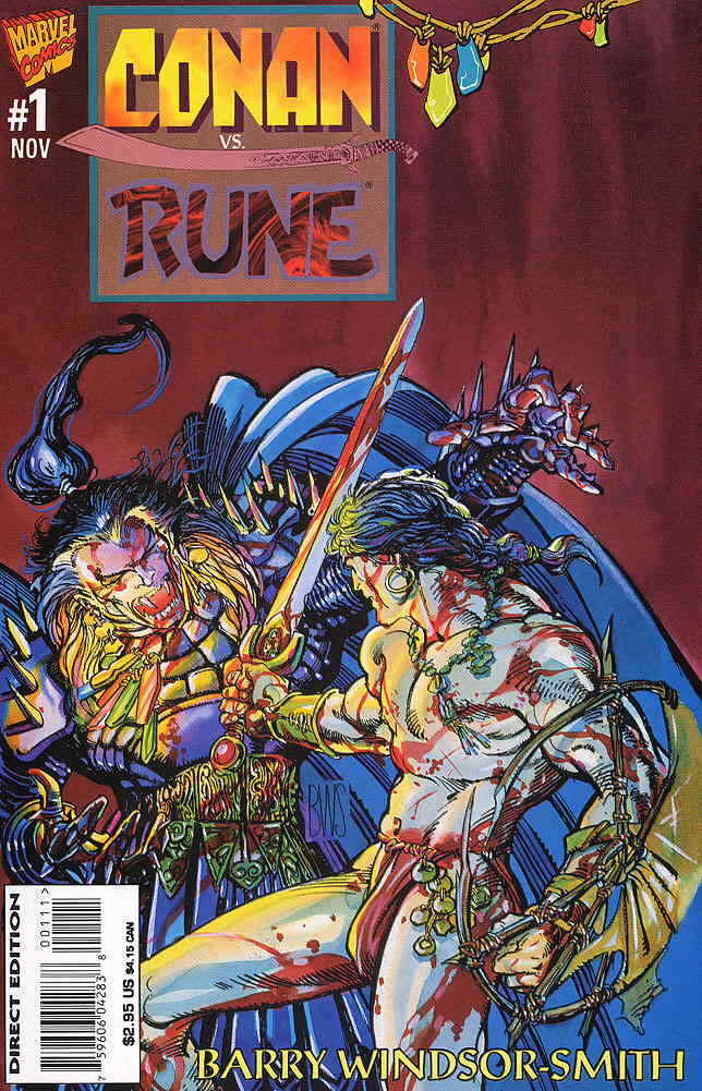 Conan vs. Rune #1 FN; Marvel | Ultraverse Barry Windsor-Smith - we combine shipp