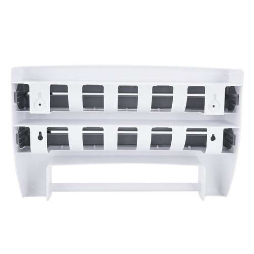 4-in-1 Küchenrollenspender Wand-Rollenhalter Frischhaltefolie Schneidabroller - Bild 8 von 9