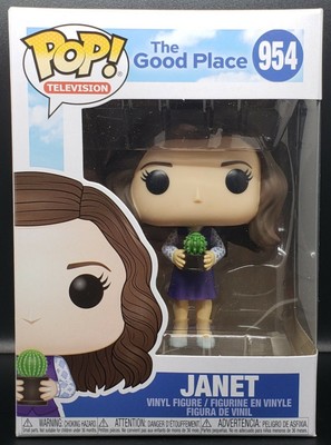 Funko Pop + Protector! The Good Place #954 Janet with ...