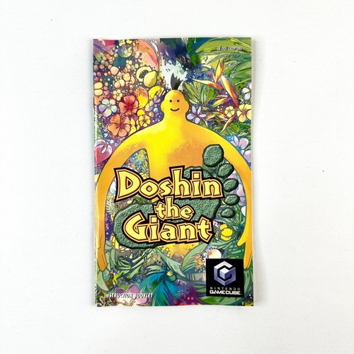 Doshin The Giant Nintendo Gamecube Case, Manual & Leaflets Only | PAL - Picture 6 of 13