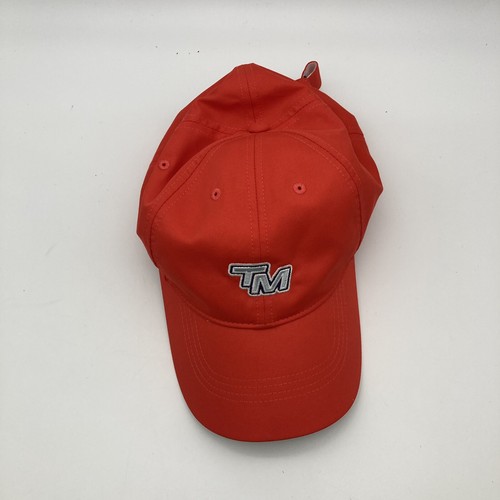 TM Nike Golf Red Soft Baseball Cap Hat, Adjustable, One Size Fits Most - Picture 10 of 11