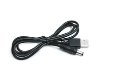 90cm USB 5V Black Charger Power Cable Adaptor for Logitech 190540-0000 Charger