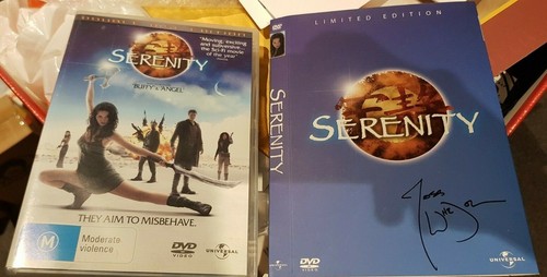 Serenity Australian EZYDVD Exclusive Edition Slip Case DVD 2 Discs