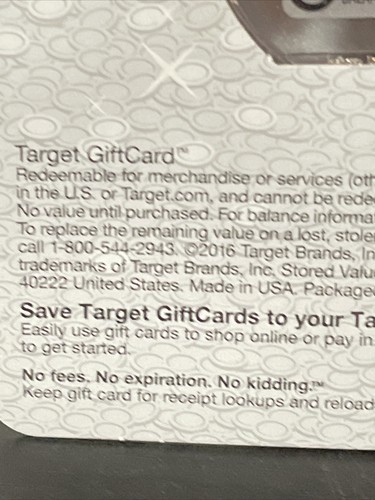 Moneda de regalo de plata Target de colección nueva sin usar sin valor ~ extras diana - Imagen 6 de 6