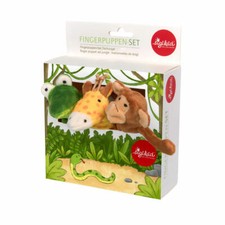 sigikid My Little Theatre Fingerpuppen-Set Dschungel 3-tlg. Fingerpuppe Puppe