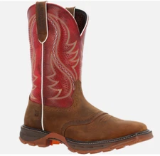 Durango Maverick Men's 12" Pull On  Leather Square Toe Western Boot DDB0479