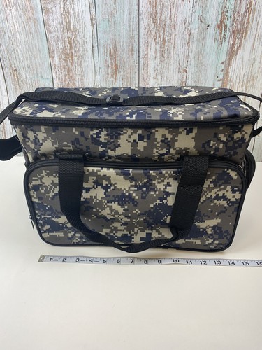 TrueLiving Outdoors 30 Can Camo Cooler Soft Sided Camouflage Lunch Bag - NWT - Picture 2 of 7