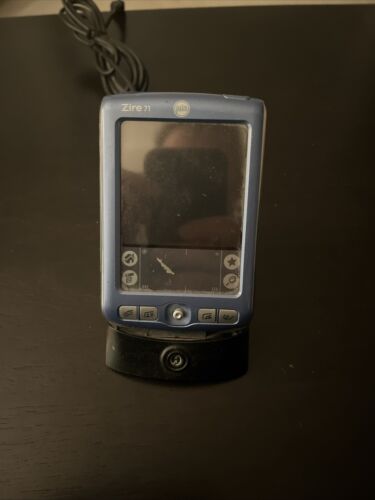 Palm Zire 71 Blue Handheld 0.3MP 320x320 Touchscreen TI Tech 144NHz PALM OS PDA - Picture 3 of 12