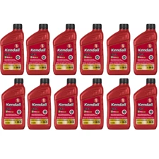 Kendall 0W20 GT-1 Max Motor Full Syn Oil with Liquitek; Case 12 - 1 Qt Bottles