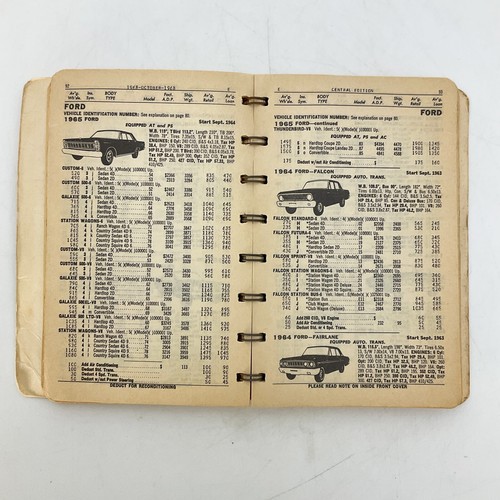 NADA Official Used Car Guide Oktober Taschenbuch 1968 Sammlerauto Referenz - Bild 8 von 17