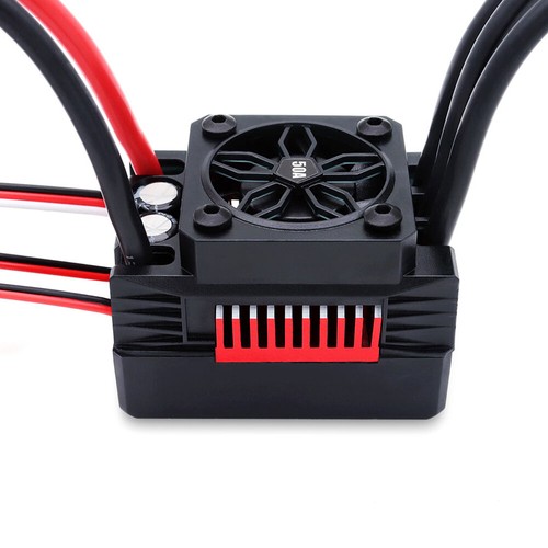 Rocket V2 Supersonic 50A Brushless ESC 7.4V 6A BEC for 3650 Motor 1:10 RC Car - Picture 6 of 10