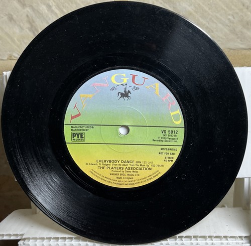 PLAYERS ASSOCIATION RIDE THE GROOVE 7" VINYL PROMO 1979 VANGUARD RECORDS VS 5012 - Picture 4 of 5