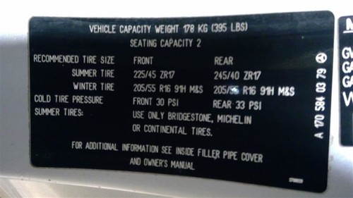 Right Rear Passenger Tail Light 170 Type SLK32 Fits 01-04 MERCEDES SLK 77828 - Picture 12 of 12