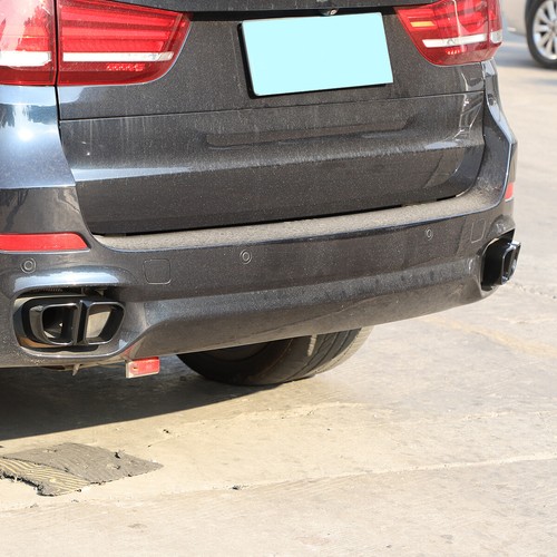 For BMW X5 M Sport 2014-2018 Exhaust Trim Frame Aluminum Alloy Black - Bild 7 von 12