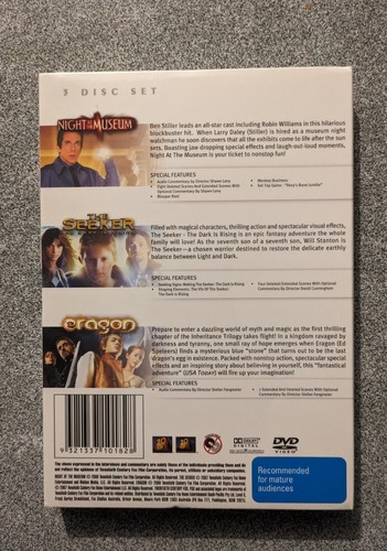Night At The Museum / The Seeker/ Eragon - Brand New - DVD - Free Postage !! - Picture 2 of 5