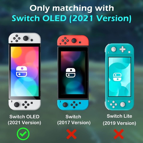 Protective Case Design for Nintendo Switch OLED Joy Con Controllers New Model - Picture 8 of 8